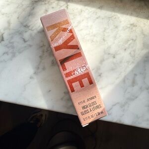 Kylie Cosmetics High Gloss - Shimmering Pink and Gold